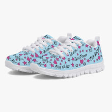 Cargar imagen en el visor de la galería, Aqua _Let&#39;s Go Girls - Kids&#39; Lightweight Mesh Sneakers
