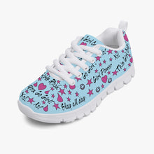 Cargar imagen en el visor de la galería, Aqua _Let&#39;s Go Girls - Kids&#39; Lightweight Mesh Sneakers
