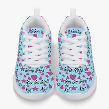 Cargar imagen en el visor de la galería, Aqua _Let&#39;s Go Girls - Kids&#39; Lightweight Mesh Sneakers
